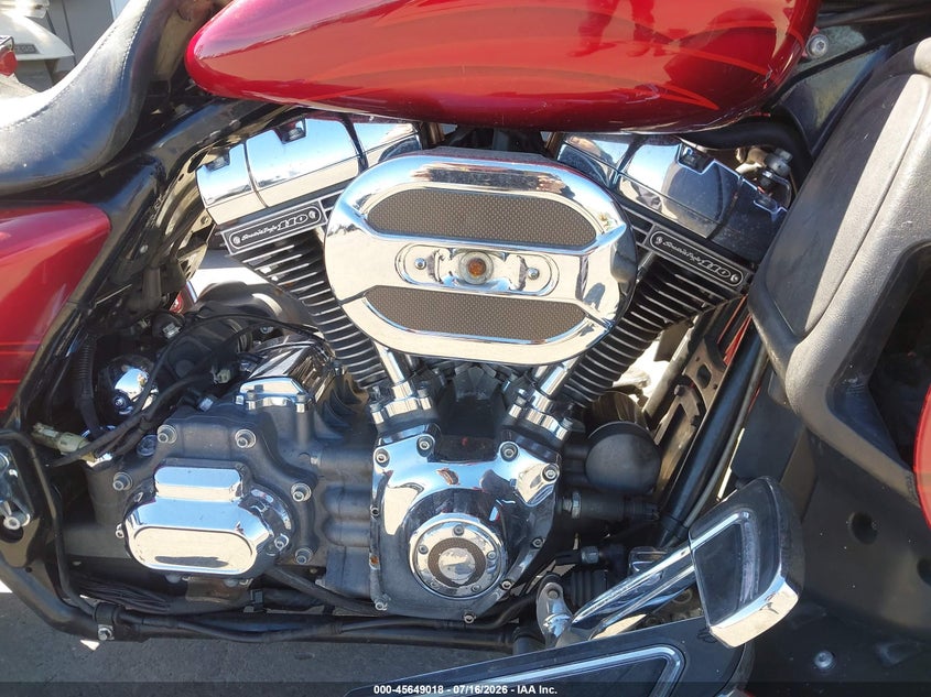 2016 Harley-davidson Street glide VIN 1HD1PXN39GB963617 IAAI salvage auction — FRONT END, Clear - Dealer Only (California), sold $725 on 2026-07-22 (photo 8)