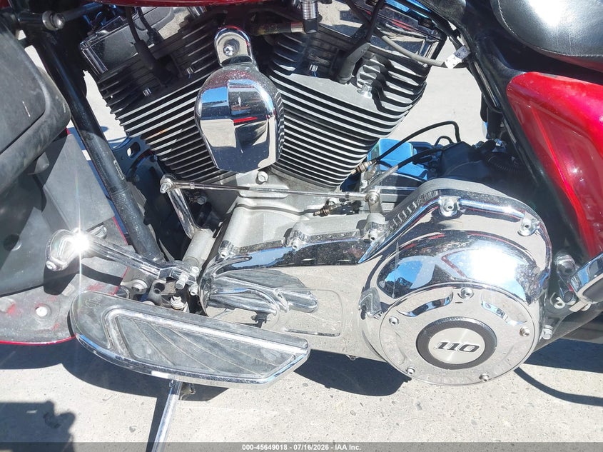 2016 Harley-davidson Street glide VIN 1HD1PXN39GB963617 IAAI salvage auction — FRONT END, Clear - Dealer Only (California), sold $725 on 2026-07-22 (photo 9)