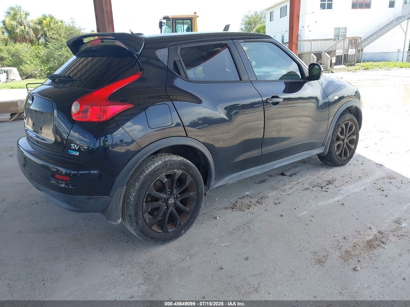 2013 Nissan Juke VIN JN8AF5MR5DT213320 IAAI salvage auction — NORMAL WEAR, Clear (Florida), sold $25 on 2026-07-28 (photo 4)