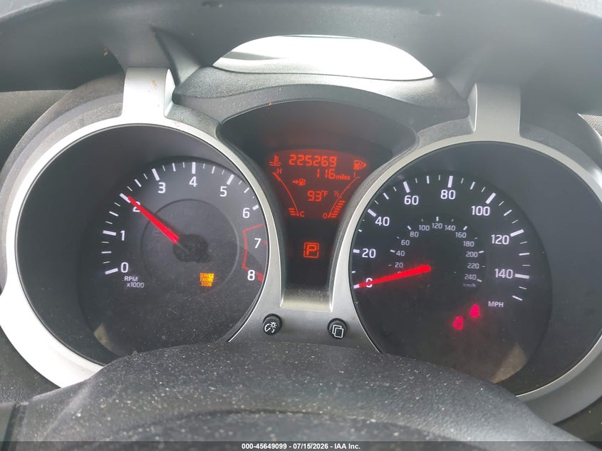 2013 Nissan Juke VIN JN8AF5MR5DT213320 IAAI salvage auction — NORMAL WEAR, Clear (Florida), sold $25 on 2026-07-28 (photo 7)
