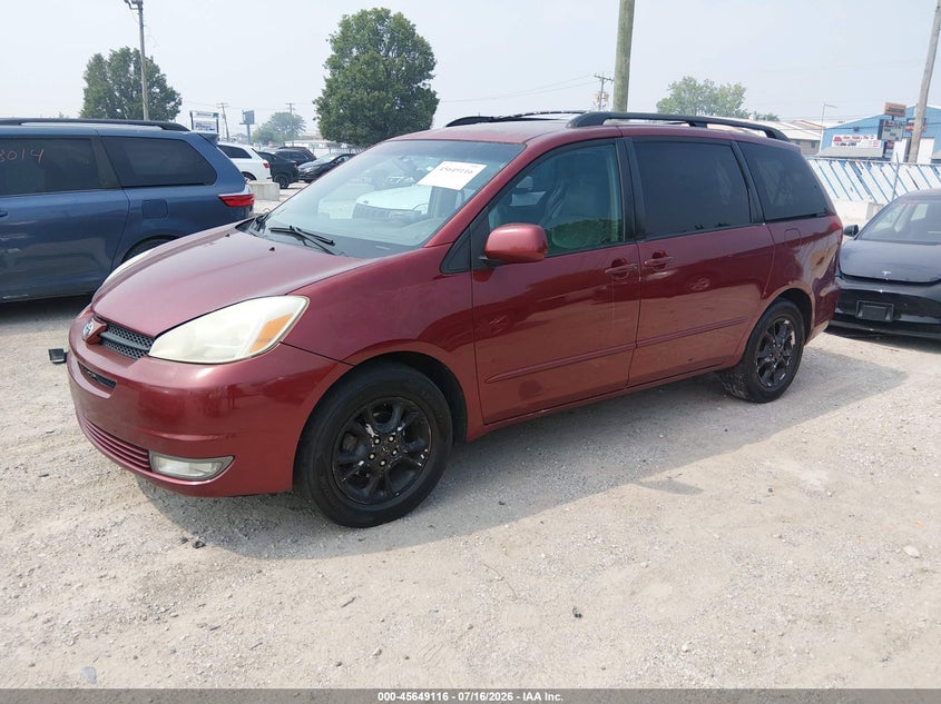 2005 Toyota Sienna VIN 5TDBA22C95S050859 IAAI salvage auction — NORMAL WEAR, Clear (Illinois), sold $475 on 2026-07-28 (photo 2)