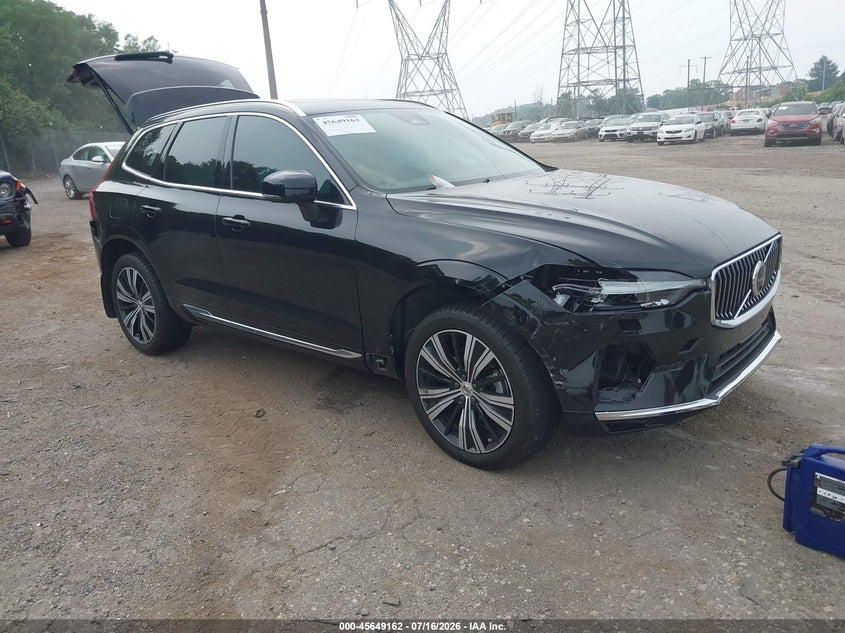 2022 Volvo Xc60 VIN YV4L12RL6N1077974 IAAI salvage auction — RIGHT FRONT, Salvage Title, sold $12,500 on 2026-08-07 (photo 1)