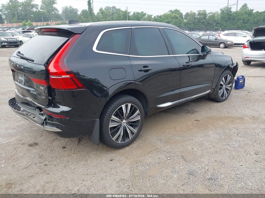 2022 Volvo Xc60 VIN YV4L12RL6N1077974 IAAI salvage auction — RIGHT FRONT, Salvage Title, sold $12,500 on 2026-08-07 (photo 4)