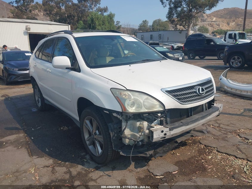 2006 Lexus Rx VIN JTJGW31U562000120 IAAI salvage auction — FRONT & REAR, Salvage (California), sold $950 on 2026-07-23 (photo 1)