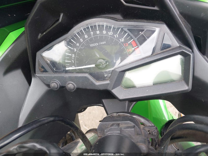 2013 Kawasaki Ninja VIN JKAEX8A19DDA06611 IAAI salvage auction — FRONT END, Bill Of Sale (Washington), sold $125 on 2026-07-29 (photo 7)