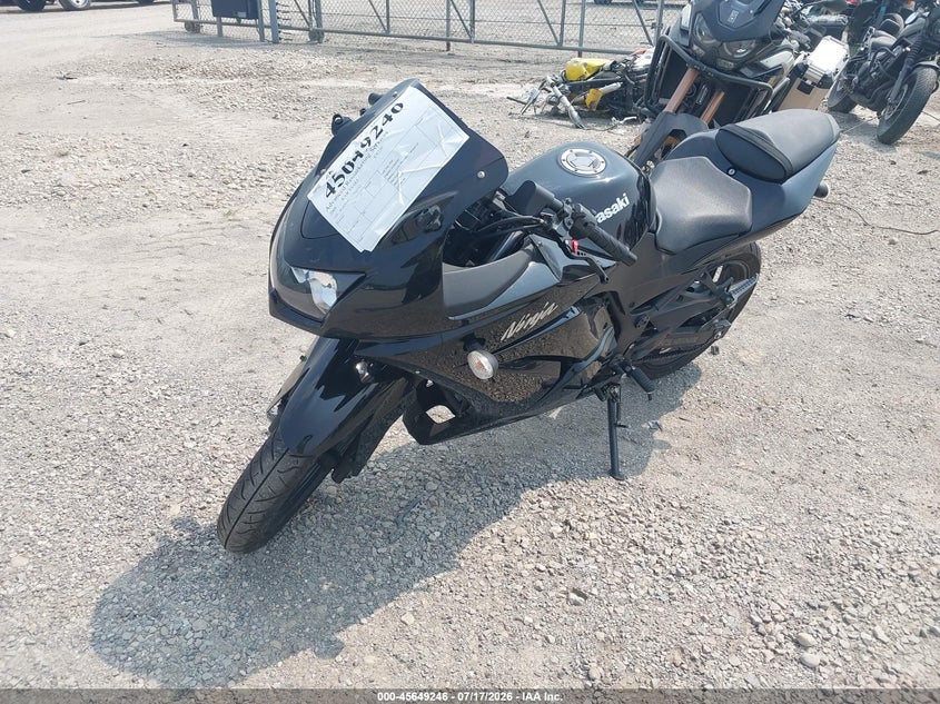 2009 Kawasaki Ex250 VIN JKAEXMJ139DA20763 IAAI salvage auction — NORMAL WEAR, Clear-Endorsement (Wisconsin), sold $25 on 2026-07-30 (photo 2)