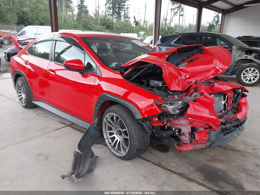 2024 Subaru Wrx VIN JF1VBAB61R9800800 IAAI salvage auction — FRONT END, Bill Of Sale (Washington), sold $2,050 on 2026-08-02 (photo 1)