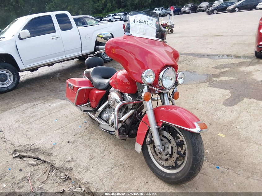2008 Harley-davidson Flht VIN 1HD1FV4158Y637934 IAAI salvage auction — REAR END, Salvage (Kansas), sold $1,300 on 2026-10-21 (photo 1)