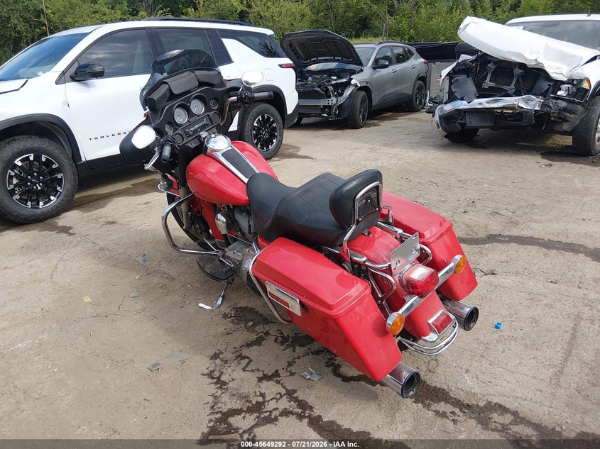 2008 Harley-davidson Flht VIN 1HD1FV4158Y637934 IAAI salvage auction — REAR END, Salvage (Kansas), sold $1,300 on 2026-10-21 (photo 3)