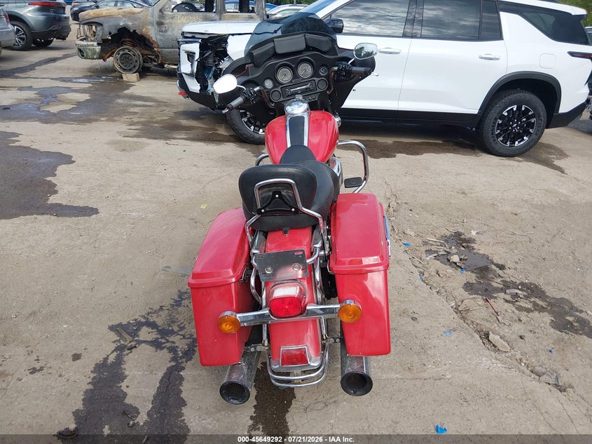 2008 Harley-davidson Flht VIN 1HD1FV4158Y637934 IAAI salvage auction — REAR END, Salvage (Kansas), sold $1,300 on 2026-10-21 (photo 6)