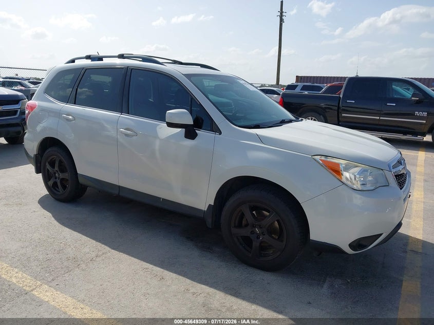 2015 Subaru Forester VIN JF2SJAHC6FH596172 IAAI salvage auction — NORMAL WEAR, Clear (Texas), sold $1,925 on 2026-07-23 (photo 1)