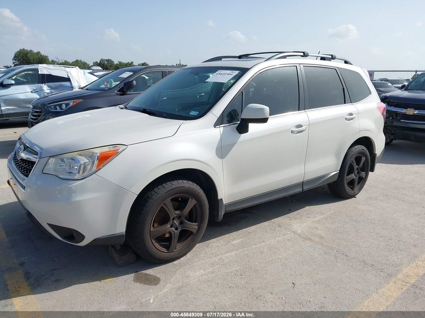 2015 Subaru Forester VIN JF2SJAHC6FH596172 IAAI salvage auction — NORMAL WEAR, Clear (Texas), sold $1,925 on 2026-07-23 (photo 2)