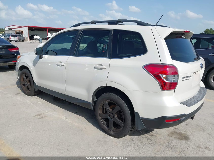 2015 Subaru Forester VIN JF2SJAHC6FH596172 IAAI salvage auction — NORMAL WEAR, Clear (Texas), sold $1,925 on 2026-07-23 (photo 3)