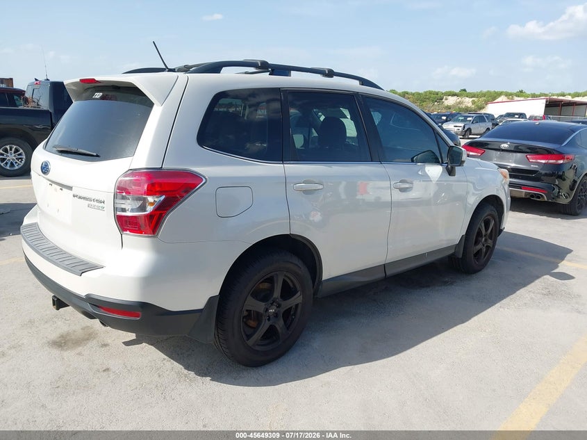 2015 Subaru Forester VIN JF2SJAHC6FH596172 IAAI salvage auction — NORMAL WEAR, Clear (Texas), sold $1,925 on 2026-07-23 (photo 4)
