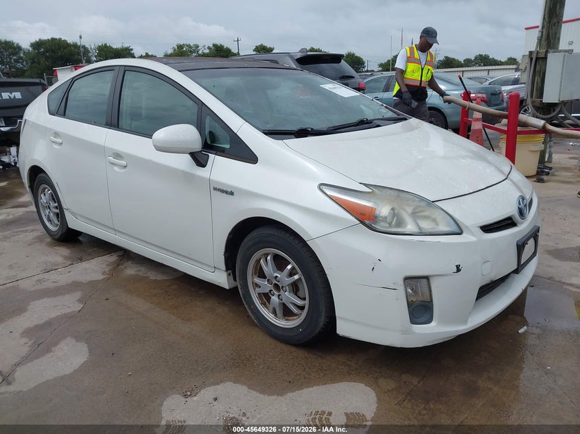 2010 Toyota Prius VIN JTDKN3DU1A0022101 IAAI salvage auction — NORMAL WEAR, Original (Texas), sold $225 on 2026-07-21 (photo 1)