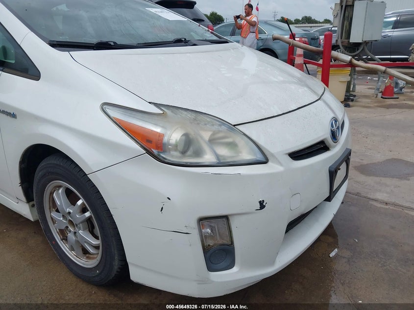 2010 Toyota Prius VIN JTDKN3DU1A0022101 IAAI salvage auction — NORMAL WEAR, Original (Texas), sold $225 on 2026-07-21 (photo 6)