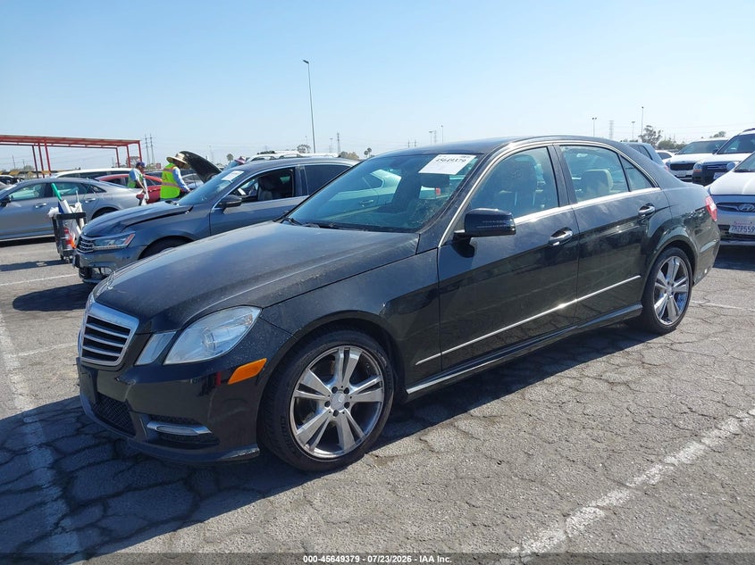 2013 Mercedes-benz E-klasse VIN WDDHF5KB2DA699280 IAAI salvage auction — NORMAL WEAR, Clear - Dealer Only (California), sold $25 on 2026-07-30 (photo 2)