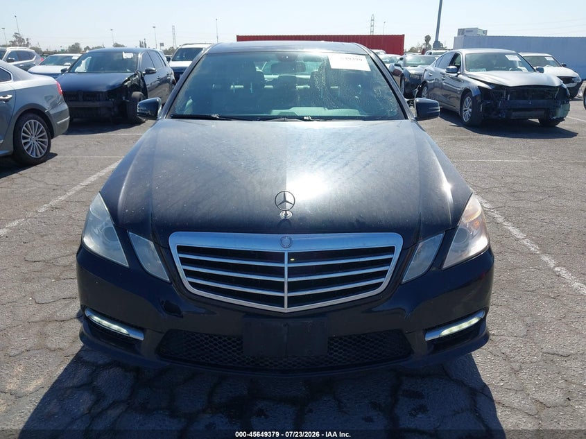 2013 Mercedes-benz E-klasse VIN WDDHF5KB2DA699280 IAAI salvage auction — NORMAL WEAR, Clear - Dealer Only (California), sold $25 on 2026-07-30 (photo 6)