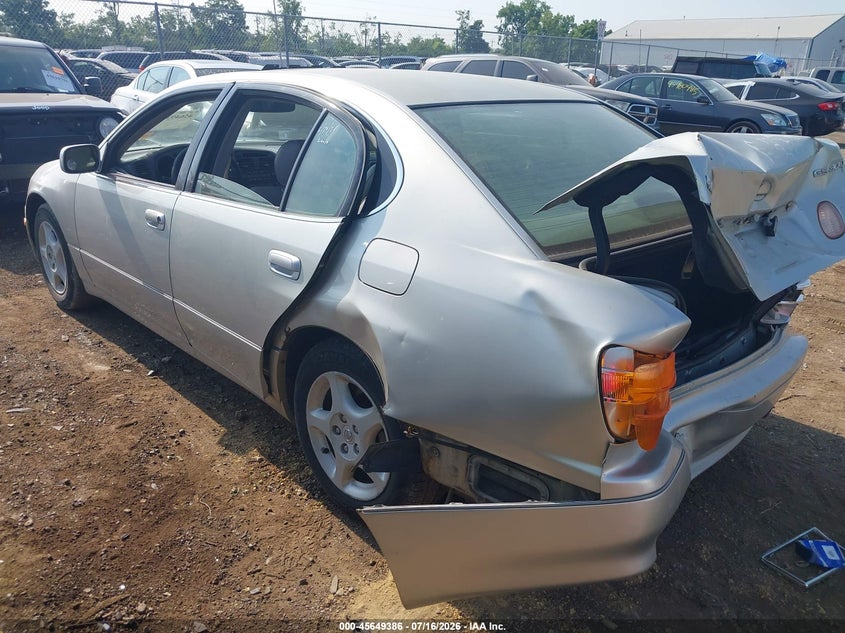 2000 Lexus Gs 300 VIN JT8BD68S6Y0085569 IAAI salvage auction — REAR END, Salvage (Ohio), sold $250 on 2026-09-05 (photo 3)