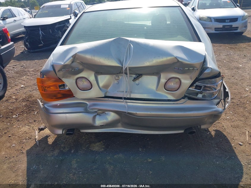 2000 Lexus Gs 300 VIN JT8BD68S6Y0085569 IAAI salvage auction — REAR END, Salvage (Ohio), sold $250 on 2026-09-05 (photo 6)
