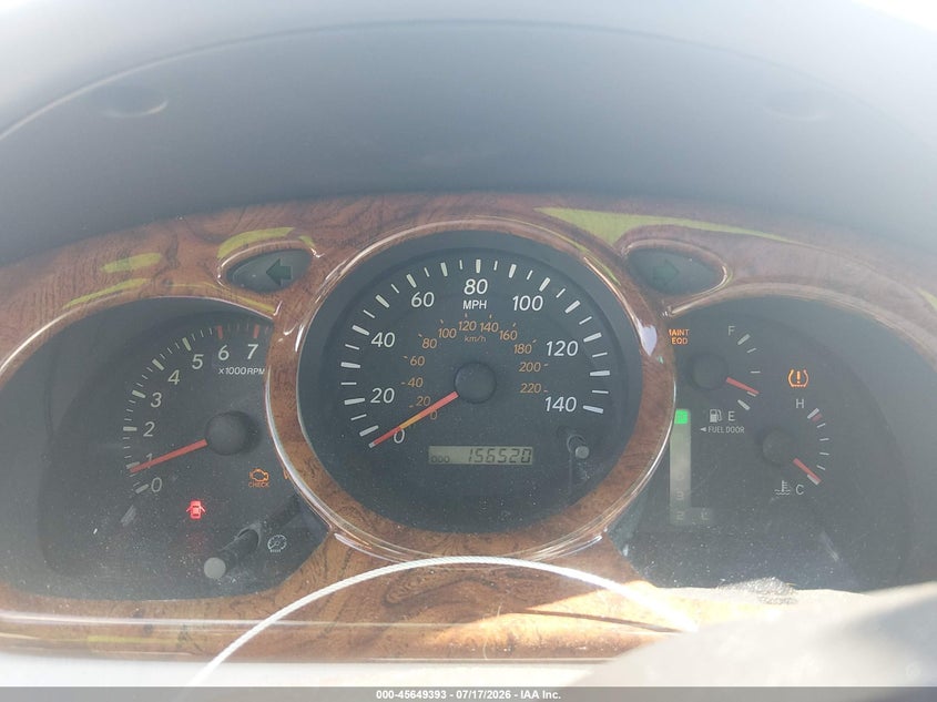 2005 Toyota Highlander VIN JTEEP21A150093845 IAAI salvage auction — LEFT FRONT, Salvage (Tennessee), sold $150 on 2026-07-29 (photo 7)