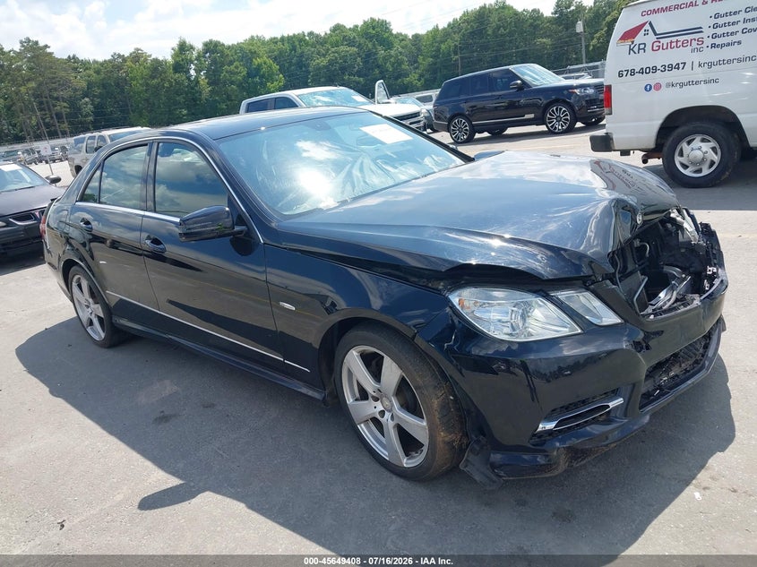 2012 Mercedes-benz E-klasse VIN WDDHF5KB6CA635757 IAAI salvage auction — NORMAL WEAR, Clear (South Carolina), sold $875 on 2026-07-29 (photo 1)