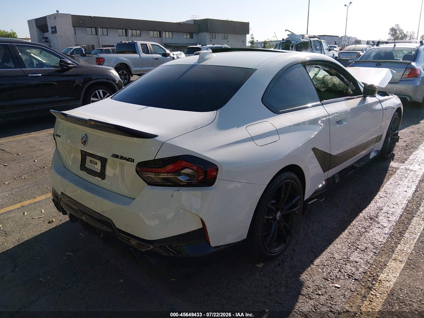 2022 BMW 2er VIN 3MW53CM05N8C72420 IAAI salvage auction — FRONT END, Salvage (California), sold $15,000 on 2026-08-29 (photo 4)
