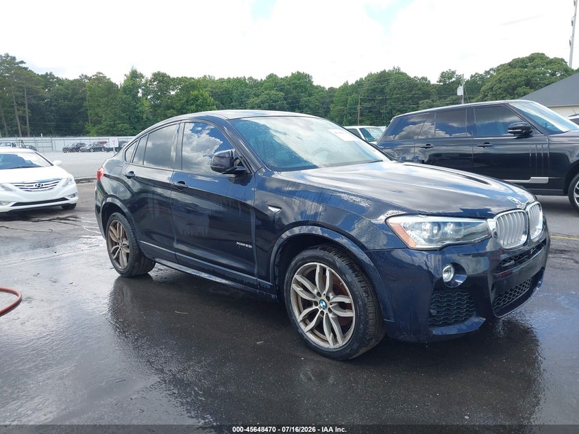 2016 BMW X4 VIN 5UXXW3C57G0R19055 IAAI salvage auction — NORMAL WEAR, Clear (Georgia), sold $300 on 2026-07-22 (photo 1)