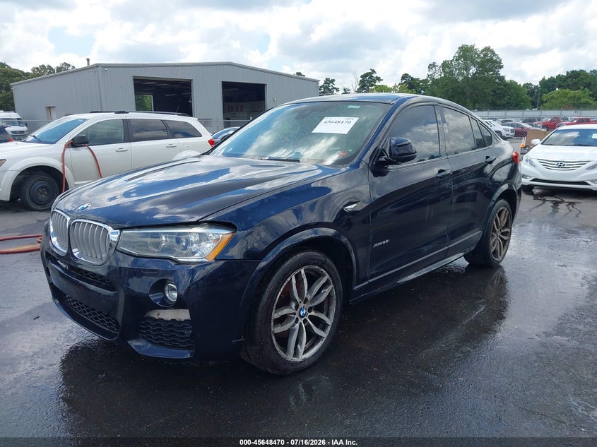 2016 BMW X4 VIN 5UXXW3C57G0R19055 IAAI salvage auction — NORMAL WEAR, Clear (Georgia), sold $300 on 2026-07-22 (photo 2)