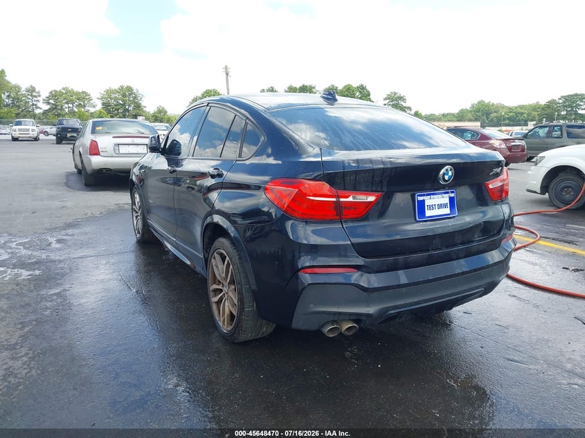 2016 BMW X4 VIN 5UXXW3C57G0R19055 IAAI salvage auction — NORMAL WEAR, Clear (Georgia), sold $300 on 2026-07-22 (photo 3)