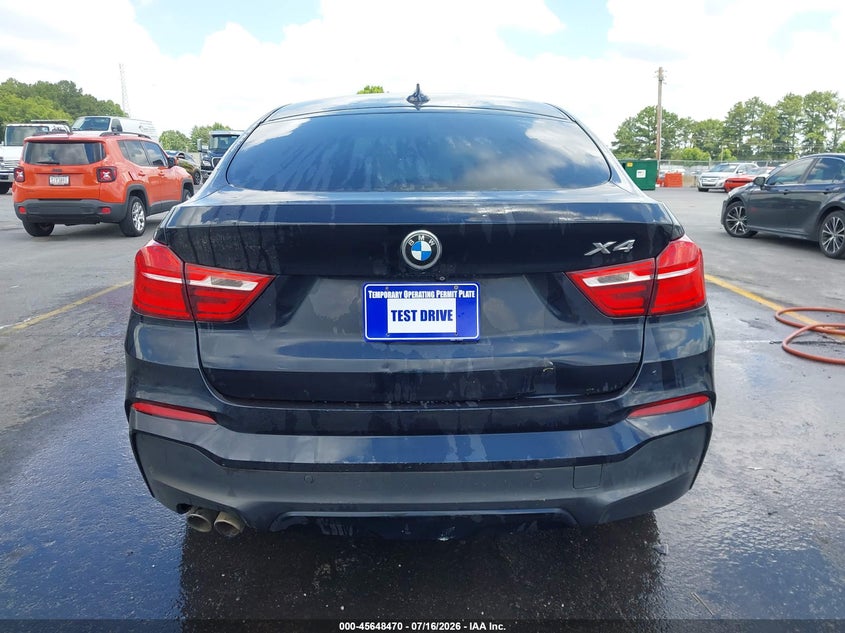 2016 BMW X4 VIN 5UXXW3C57G0R19055 IAAI salvage auction — NORMAL WEAR, Clear (Georgia), sold $300 on 2026-07-22 (photo 6)