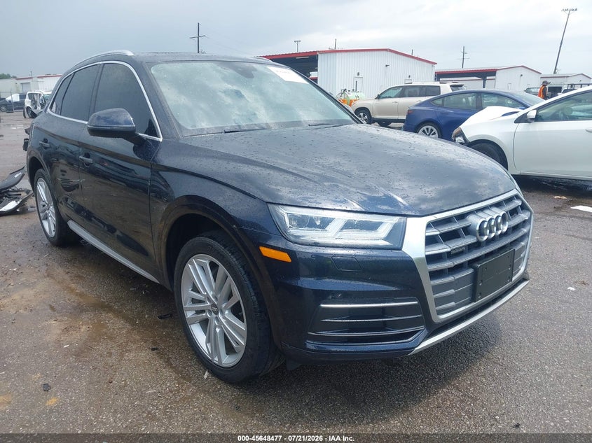 2018 Audi Q5 VIN WA1BNAFY7J2211421 — IAAI salvage auction photo