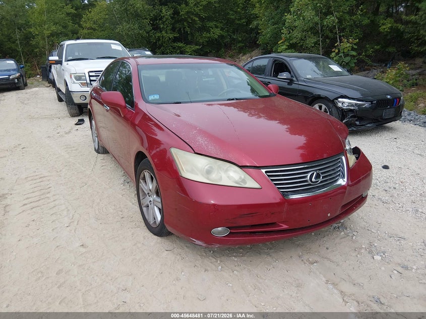 2009 Lexus Es 350 VIN JTHBJ46G192281212 IAAI salvage auction — LEFT FRONT, Clear (Massachusetts), sold $975 on 2026-07-24 (photo 1)
