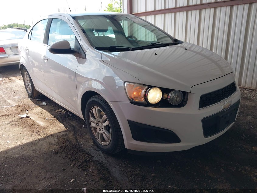 2013 Chevrolet SONIC VIN 1G1JC5SB2D4200036 IAAI salvage auction — NORMAL WEAR, Clear - Public Restricted (Oklahoma), sold $275 on 2026-07-22 (photo 1)