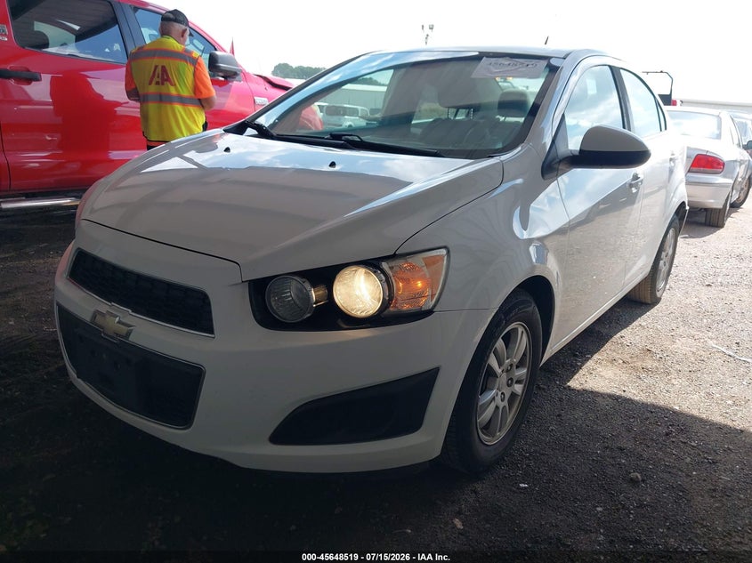 2013 Chevrolet SONIC VIN 1G1JC5SB2D4200036 IAAI salvage auction — NORMAL WEAR, Clear - Public Restricted (Oklahoma), sold $275 on 2026-07-22 (photo 2)
