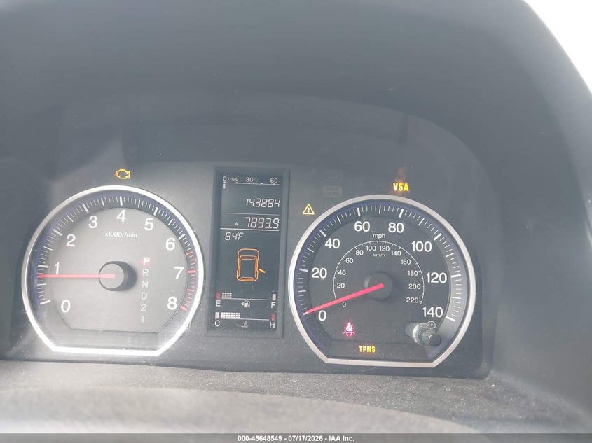2007 Honda Cr-v VIN JHLRE38537C009247 IAAI salvage auction — NORMAL WEAR, Original (Ohio), sold $125 on 2026-07-30 (photo 7)