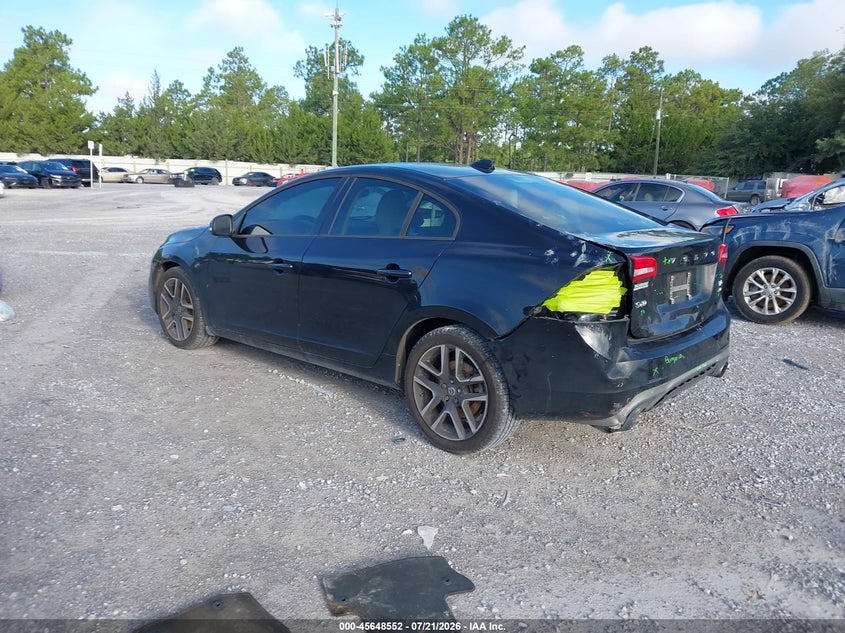 2017 Volvo S60 VIN YV140MTL7H2420816 IAAI salvage auction — REAR END, Salvage Title, sold $3,375 on 2026-08-19 (photo 3)