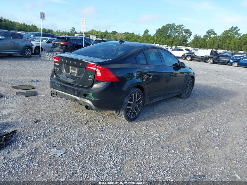 2017 Volvo S60 VIN YV140MTL7H2420816 IAAI salvage auction — REAR END, Salvage Title, sold $3,375 on 2026-08-19 (photo 4)