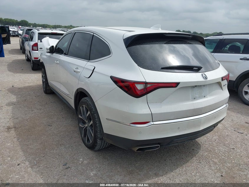 2023 Acura Mdx VIN 5J8YD9H44PL004677 IAAI salvage auction — FRONT END, Salvage Title, sold $9,025 on 2026-08-25 (photo 3)