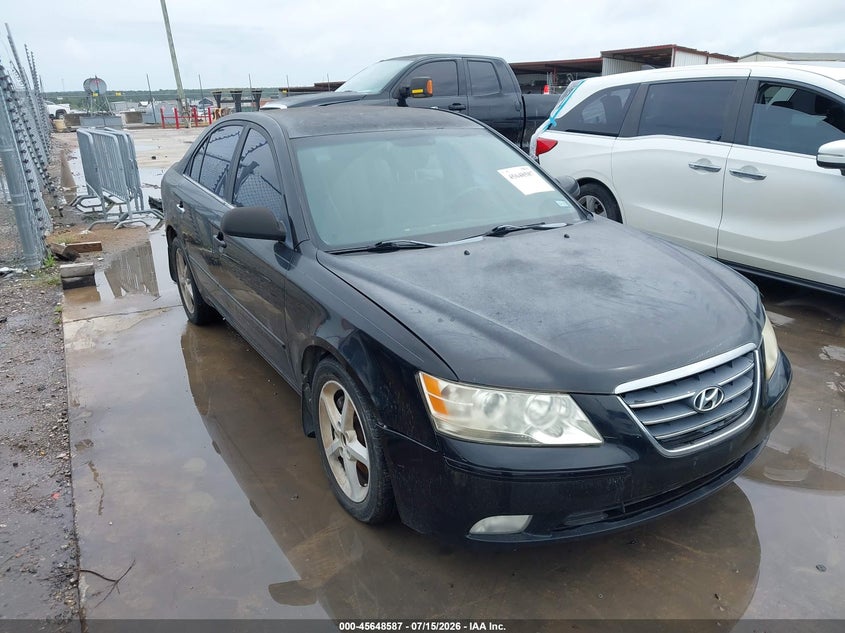 2009 Hyundai Sonata VIN 5NPEU46FX9H525225 IAAI salvage auction — NORMAL WEAR, Original (Texas), sold $350 on 2026-07-28 (photo 1)