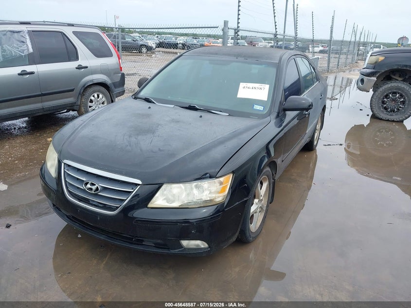 2009 Hyundai Sonata VIN 5NPEU46FX9H525225 IAAI salvage auction — NORMAL WEAR, Original (Texas), sold $350 on 2026-07-28 (photo 2)