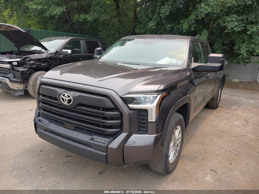 2022 Toyota Tundra VIN 5TFLA5EC9NX009160 IAAI salvage auction — LEFT REAR, Mv-907A (New York), sold $14,100 on 2026-07-27 (photo 2)