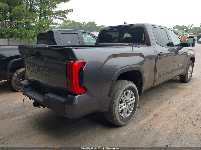 2022 Toyota Tundra VIN 5TFLA5EC9NX009160 IAAI salvage auction — LEFT REAR, Mv-907A (New York), sold $14,100 on 2026-07-27 (photo 4)
