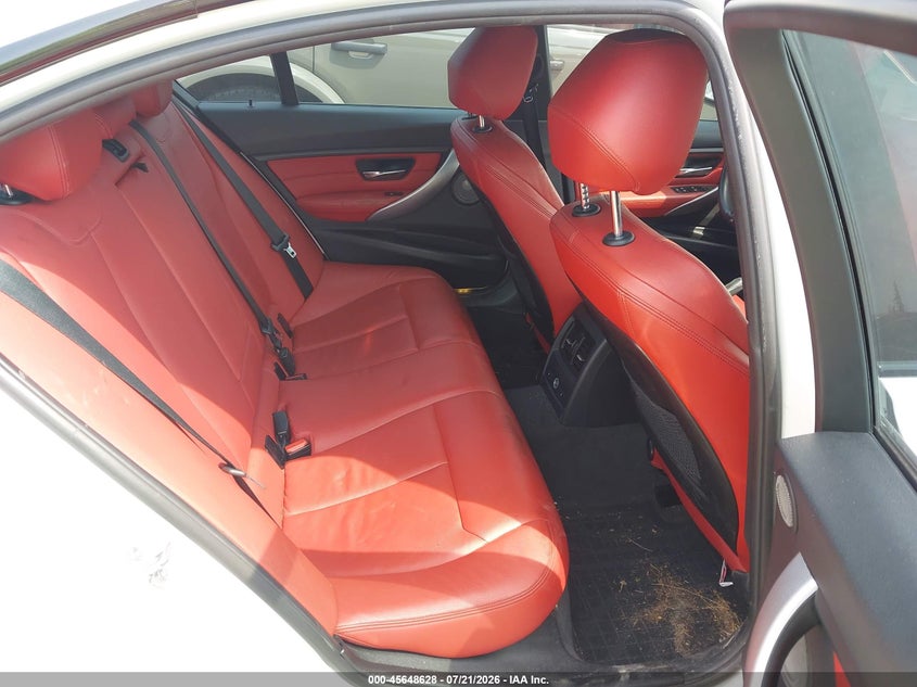 2013 BMW 3er VIN WBA3B9G52DNR90085 IAAI salvage auction — FRONT END, Bill Of Sale (Washington), sold $3,800 on 2026-07-29 (photo 8)
