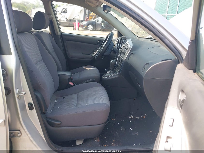 2005 Pontiac Vibe VIN 5Y2SL63835Z434758 IAAI salvage auction — NORMAL WEAR, Clear (Indiana), sold $550 on 2026-07-28 (photo 5)