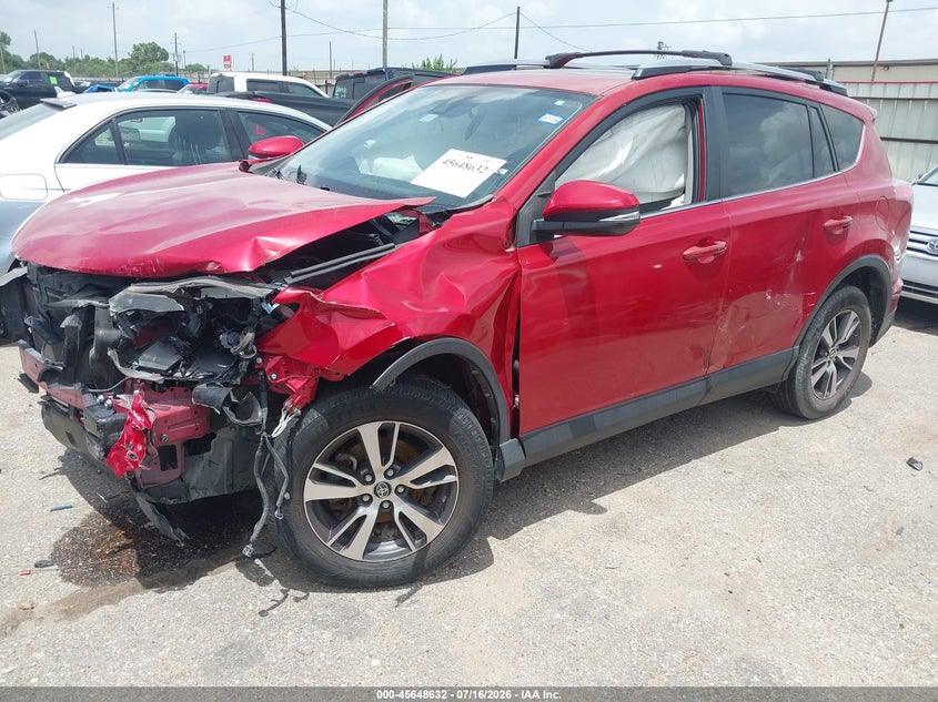 2017 Toyota Rav 4 VIN JTMWFREV6HJ122904 IAAI salvage auction — FRONT END, Salvage (Texas), sold $2,500 on 2026-07-31 (photo 2)
