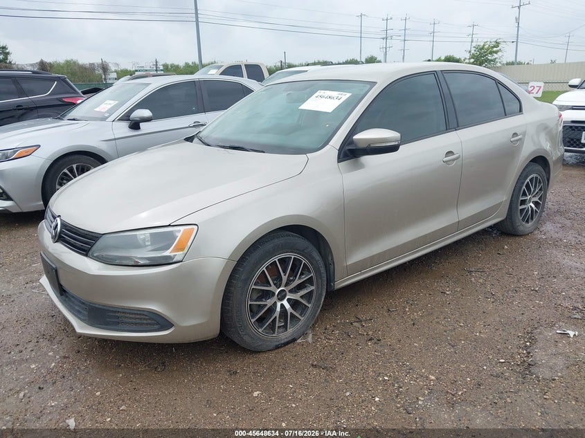 2014 Volkswagen Jetta VIN 3VWD07AJ4EM225718 IAAI salvage auction — FRONT & REAR, Original (Texas), sold $2,300 on 2026-08-09 (photo 2)