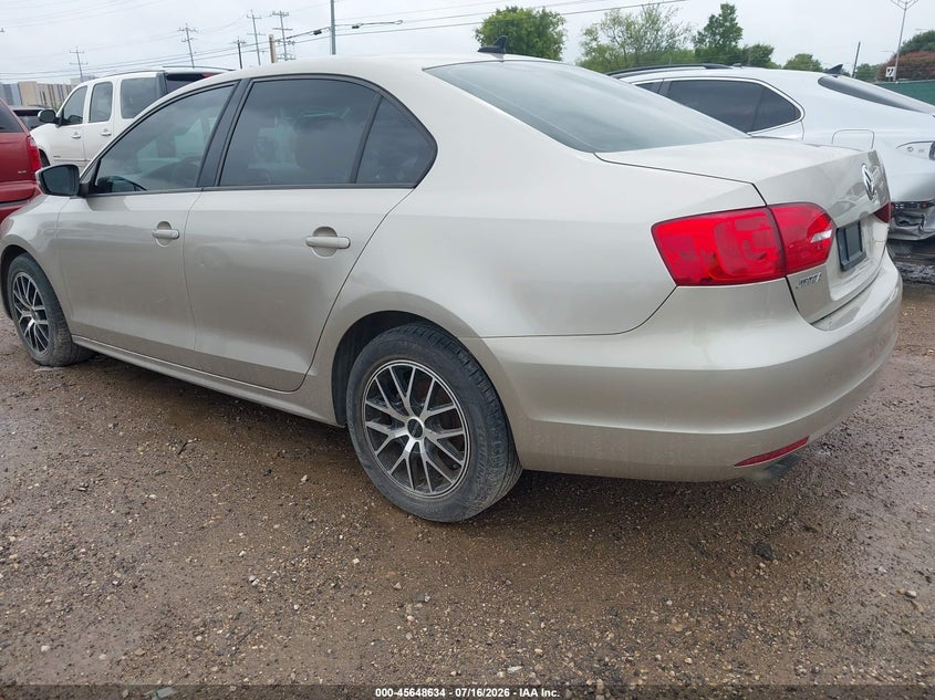 2014 Volkswagen Jetta VIN 3VWD07AJ4EM225718 IAAI salvage auction — FRONT & REAR, Original (Texas), sold $2,300 on 2026-08-09 (photo 3)