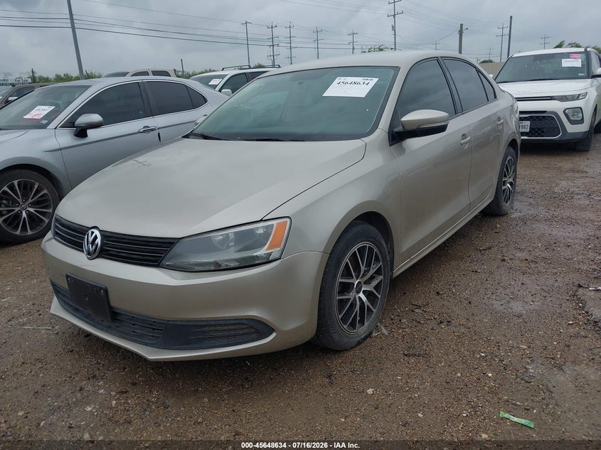 2014 Volkswagen Jetta VIN 3VWD07AJ4EM225718 IAAI salvage auction — FRONT & REAR, Original (Texas), sold $2,300 on 2026-08-09 (photo 6)