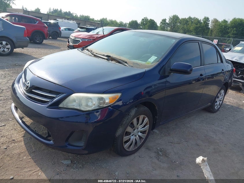2013 Toyota Corolla VIN 5YFBU4EE9DP150936 IAAI salvage auction — NORMAL WEAR, Clear (New York), sold $675 on 2026-07-30 (photo 2)